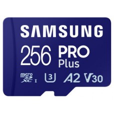 MICRO SD 256 GB PRO PLUS 1 ADAP. CLASS 10 SAMSUNG (Espera 4 dias)