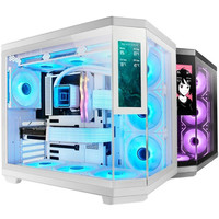 CAJA SEMITORRE ATX MC3T CORELCD BLANCO MARS GAMING (Espera 4 dias)