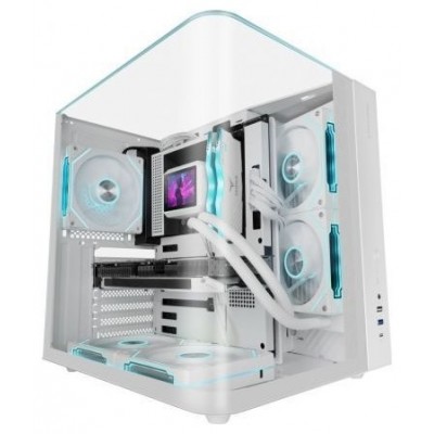 CAJA SEMITORRE ATX MC-INFINIO LITE ARGB BLANCO MARS GAMING (Espera 4 dias)