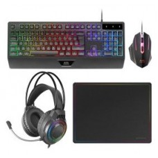 TECLADO MOUSE HEADSET Y ALFOMBRILLA MARS GAMING