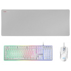 PACK TECLADO MOUSE Y ALFOMBRILLA MARS GAMING MCPX