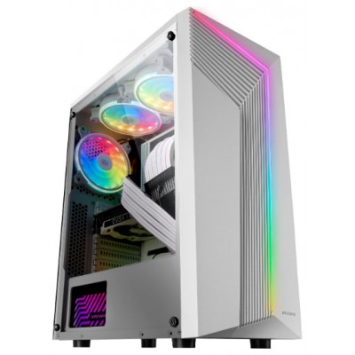 CAJA ATX SEMITORRE GAMING MARS GAMING MC-X7 WHITE