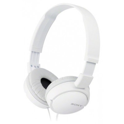 Headset Sony Mdr-zx110we Compactos Cable 1.2m Conexion