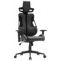 SILLA ERGONOMICA MARS GAMING  MGCELITEBGR CUERO PU