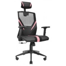 Mars Gaming MGC-ERGO Rosa Silla Gaming Ergonómica Malla Transpirable Soporte Ajustable Cervical + Lumbar + Reposabrazos (Espera 4 dias)