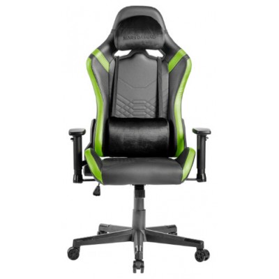 Silla Gamer Mars Gaming Mgcprobg Negra Con Detalle