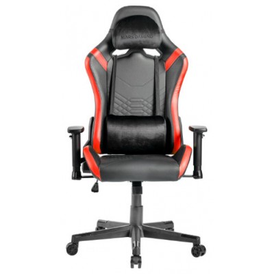 Silla Gamer Mars Gaming Mgcprobr Negra Con Detalle