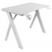 Mesa Mars Gaming Mgd Rgb Blanca Chasis Acero Tablero