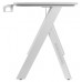Mesa Mars Gaming Mgd Rgb Blanca Chasis Acero Tablero