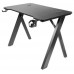 Mesa Mars Gaming Mgd Rgb Negra Chasis De Acero Tablero