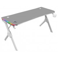 Mesa Mars Gaming Mgd Rgb 140 White Chasis De Acero