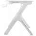 Mesa Mars Gaming Mgd White Chasis De Acero Tablero