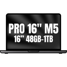 MACBOOK PRO APPLE 16"" M5 PRO 18CORE CPU+20CORE GPU 48GB 1TB NEGRO ESPACIAL (Espera 4 dias) MACBOOK PRO APPLE 16"" M5 PRO 18CORE CPU+20CORE GPU 48GB 1TB NEGRO ESPACIAL (Espera 4 dias)