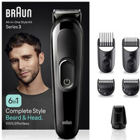 AFEITADORA BRAUN AIO S3 MGK3410 AFEITADORA BRAUN AIO S3 MGK3410