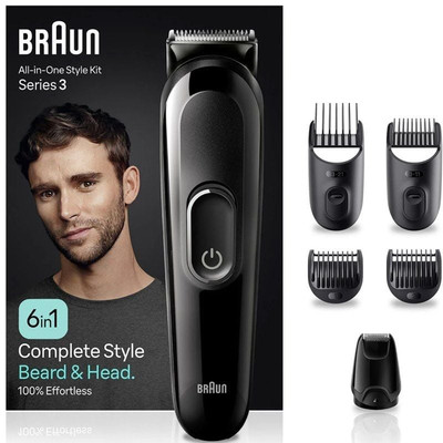 AFEITADORA BRAUN AIO S3 MGK3410 AFEITADORA BRAUN AIO S3 MGK3410