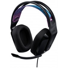 Headset Gaming Logitech G335 Wired Color Negro