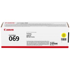 CANON Toner Amarillo 069Y: i-SENSYS LBP673Cdw, LBP673dw, MF752Cdw 1.900p.