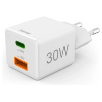 CARGADOR USB GaN HAMA 00201992 30W 1xUSB-C PD 1xUSB-A CARGADOR USB GaN HAMA 00201992 30W 1xUSB-C PD 1xUSB-A