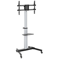 SOPORTE SUELO TV EWENT EW1583 HASTA 86" NEGRO GRIS SOPORTE SUELO TV EWENT EW1583 HASTA 86" NEGRO GRIS