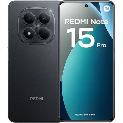SMARTPHONE REDMI NOTE 15 PRO (8+256GB) NEGRO XIAOMI (Espera 4 dias)