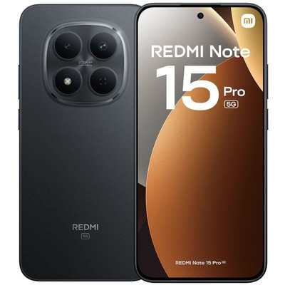 SMARTPHONE REDMI NOTE 15 PRO 5G (12+512GB) NEGRO XIAOMI (Espera 4 dias)