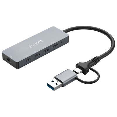EWENT Hub Tipo C 3.2 Gen2 4 en 1 EWENT Hub Tipo C 3.2 Gen2 4 en 1