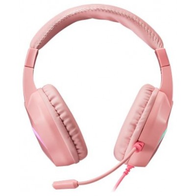 HEADSET MARS GAMING MH122 PINK ULTRA LIGEROS 184g