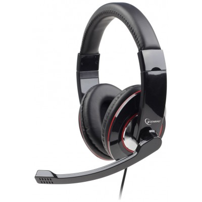 AURICULARES GEMBIRD MHS-001 NEGRO MICROFONO ALAMBRICO