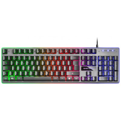 Mars Gaming MK220 Teclado Gaming H-Mech FRGB Antighosting Portugués (Espera 4 dias)