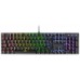 TECLADO MECANICO MARS GAMING MK422 BLACK SWITCH MARRON