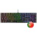 Mars Gaming MK422 Negro Teclado Gaming RGB Switch Mecánico Marrón Idioma Portugués (Espera 4 dias)