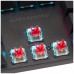 TECLADO MECANICO MARS GAMING MK422 BLACK SWITCH ROJO