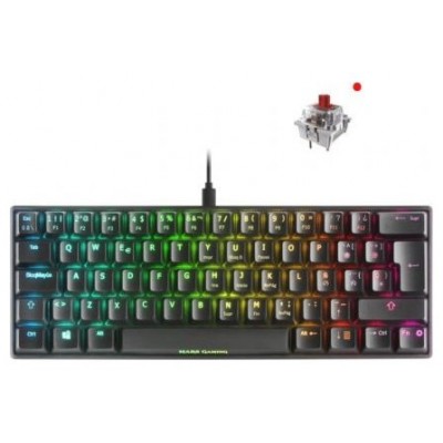 TECLADO MECANICO ULTRA COMPACTO MARS GAMING MKMINI