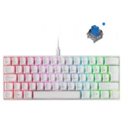 MARS GAMING Teclado mini MKMINI White