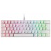 MARS GAMING Teclado mini MKMINI White