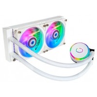 Cooler Master MasterLiquid PL240 Flux White Edition Carcasa del ordenador Kit de refrigeración líquida 12 cm Blanco (Espera 4 dias)