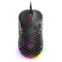 Mars Gaming MM55 Negro Ratón Gaming RGB Chroma Ultra-ligero 55g 12800 DPI (Espera 4 dias)