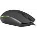 Mouse Mars Gaming Rgb Mmg Black 3200dpi 6 Botones
