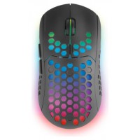 MOUSE MARS GAMING WIRELESS RGB MMW3 BLACK USB 2.4G