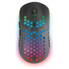 MOUSE MARS GAMING WIRELESS RGB MMW3 BLACK USB 2.4G