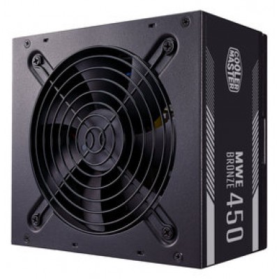 Cooler Master MWE 450 Bronze V2 unidad de fuente de alimentación 450 W 24-pin ATX ATX Negro (Espera 4 dias)