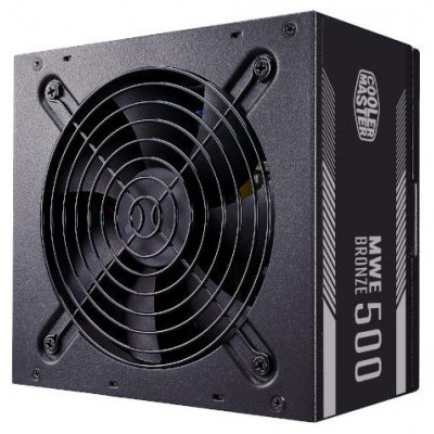 Cooler Master MWE 500 Bronze - V2 unidad de fuente de alimentación 500 W 24-pin ATX ATX Negro (Espera 4 dias)