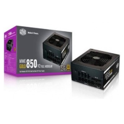 Cooler Master MWE Gold 850 - V2 Full Modular unidad de fuente de alimentación 850 W 24-pin ATX ATX Negro (Espera 4 dias)