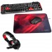 PACK TECLADO MOUSE HEADSET Y ALFOMBRILLA MARS GAMING