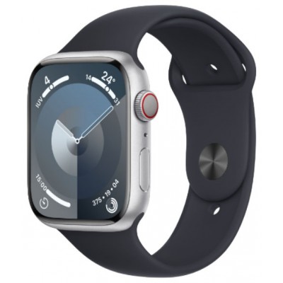 APPLE WATCH SERIES 9 CAJA ALUMINIO GPS+CELL 45mm CORREA DEPORTIVA MIDNIGHT M/L (Espera 4 dias)