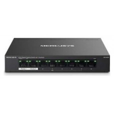 Mercusys MS108GP switch Gestionado Gigabit Ethernet (10/100/1000) Energía sobre Ethernet (PoE) Negro (Espera 4 dias)