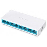 SWITCH MERCUSYS MS108 8PTOS 10/100 TAMANO REDUCIDO (Espera 4 dias)