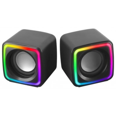 Altavoces 2.0 Mars Gaming Mscube Black 8w Rms Sonido