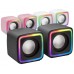 Altavoces 2.0 Mars Gaming Mscube Black 8w Rms Sonido