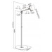 SOPORTE SUELO UNIVERSAL TABLET AJUSTABLE 2 PIVOTES